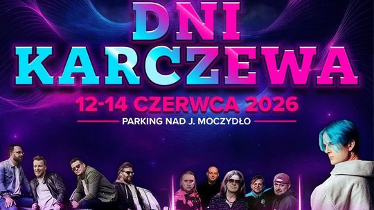 Dni Karczewa 2026 i koncerty: FEEL, UNU TRIBUTE TO PERFECT i TRIBBS