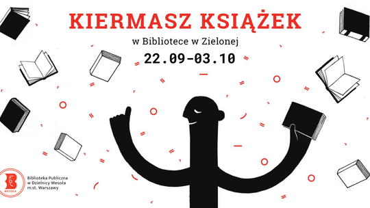 Kiermasz książek w Bibliotece w Zielonej Kiermasz książek w Bibliotece w Zielonej