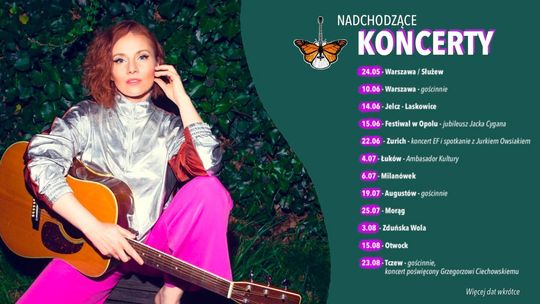 Koncert Eweliny Flinty podczas Nocy Wolności w Otwocku Koncert Eweliny Flinty podczas Nocy Wolności w Otwocku