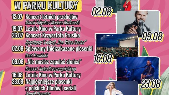 Koncert Jacka Brzeszczyńskiego "Nie musisz zapalać słońca" - Letnia Scena w Parku Kultury Koncert Jacka Brzeszczyńskiego "Nie musisz zapalać słońca" - Letnia Scena w Parku Kultury