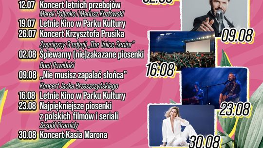 KONCERT - KASIA MARONA - Letnia Scena w Parku Kultury w Karczewie KONCERT - KASIA MARONA - Letnia Scena w Parku Kultury w Karczewie
