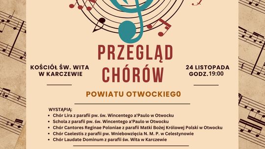 Przegląd Chórów Powiatu Otwockiego