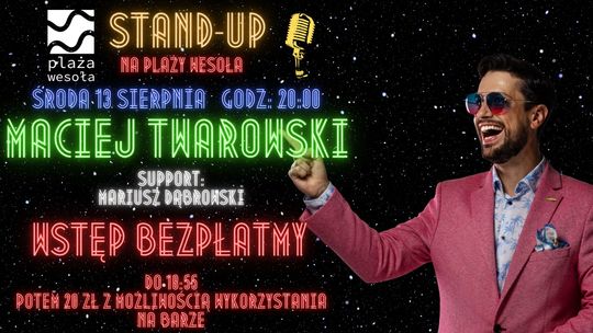 Stand-Up na Plaży Wesoła! - Maciej Twarowski & Mariusz Dąbrowski