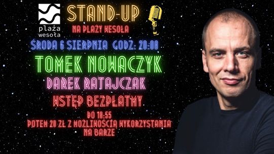 Stand-Up na Plaży Wesoła! - Tomek Nowaczyk & Dariusz Ratajczak Stand-Up na Plaży Wesoła! - Tomek Nowaczyk & Dariusz Ratajczak