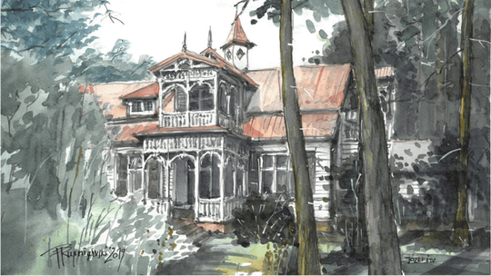 „ŚWIDERMAJER TUSZEM I AKWARELĄ” / PAWEŁ RUPNIEWSKI / WERNISAŻ WYSTAWY