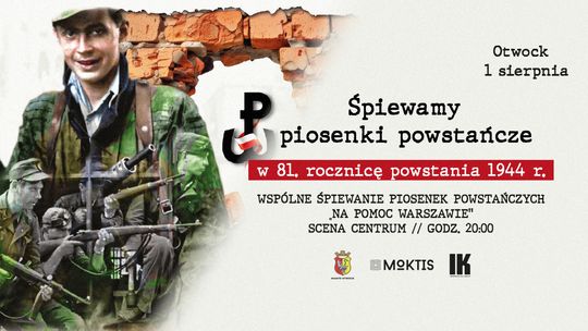 Wspólne śpiewanie pieśni powstańczych w 81. rocznicę Powstania Warszawskiego Wspólne śpiewanie pieśni powstańczych w 81. rocznicę Powstania Warszawskiego
