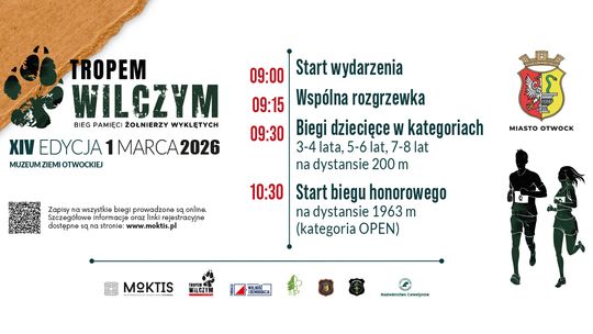 XIV edycja biegu Tropem Wilczym oraz bieg "Nocne Wilki" XIV edycja biegu Tropem Wilczym oraz bieg "Nocne Wilki"