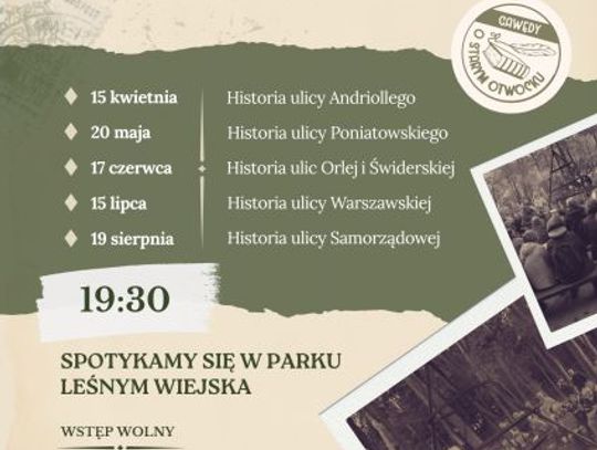 Gawędy o Starym Otwocku – kolejne terminy!