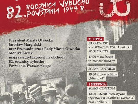 Otwock pamięta. Obchody 82. rocznicy wybuchu Powstania Warszawskiego