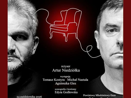 Spektakl "Wariacje enigmatyczne" - Teatr Trzy Słowa w PMDK w Otwocku