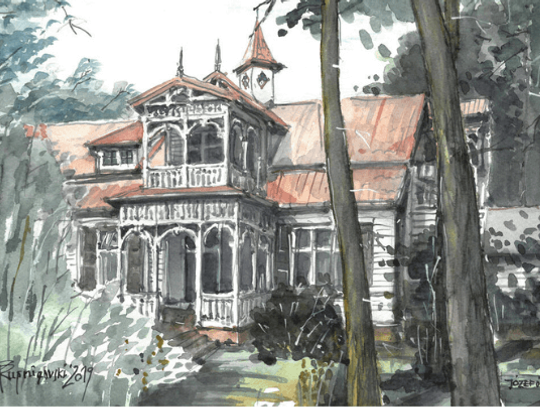 „ŚWIDERMAJER TUSZEM I AKWARELĄ” / PAWEŁ RUPNIEWSKI / WERNISAŻ WYSTAWY