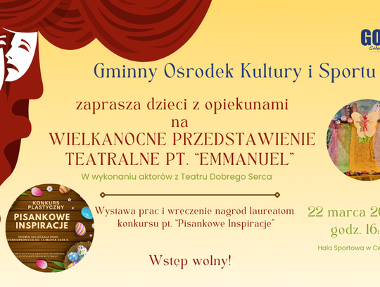 Wielkanocne przedstawienie teatralne pt. "Emmanuel" Wielkanocne przedstawienie teatralne pt. "Emmanuel"