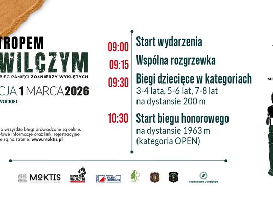 XIV edycja biegu Tropem Wilczym oraz bieg "Nocne Wilki"