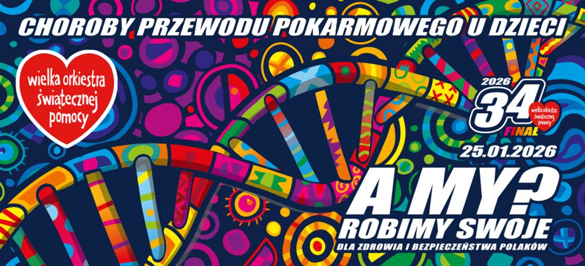 34. Finał WOŚP "Zdrowe brzuszki naszych dzieci"