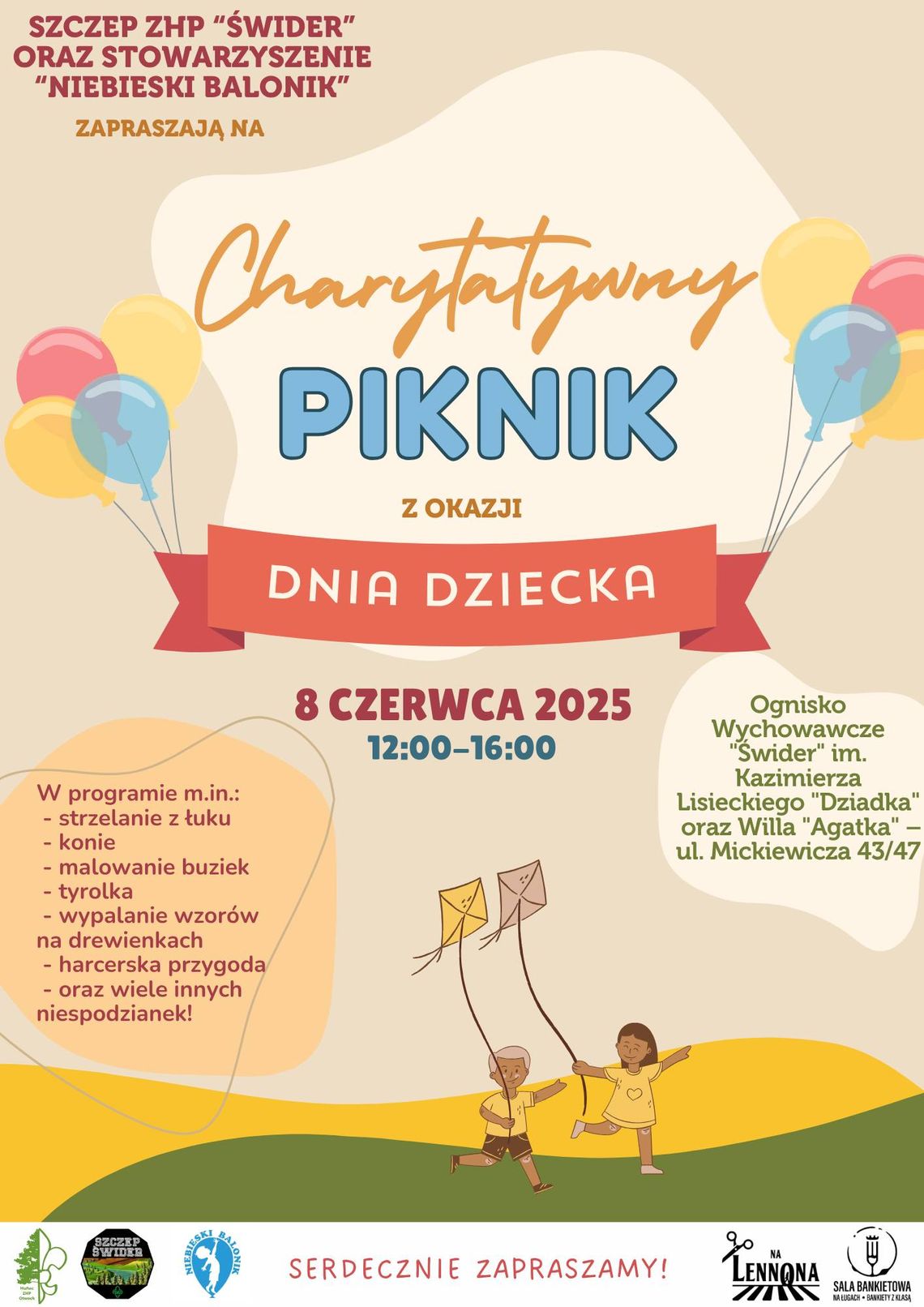 Charytatywny piknik z okazji Dnia Dziecka Charytatywny piknik z okazji Dnia Dziecka