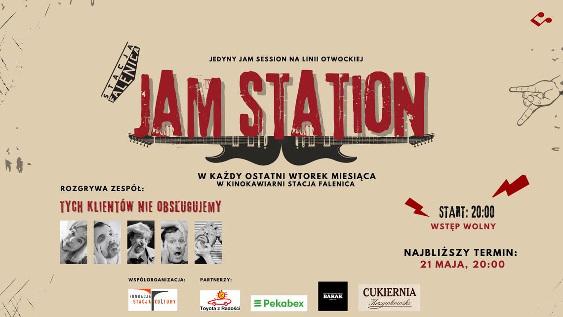 FALENICA JAM STATION - jedyny jam session na linii otwockiej FALENICA JAM STATION - jedyny jam session na linii otwockiej