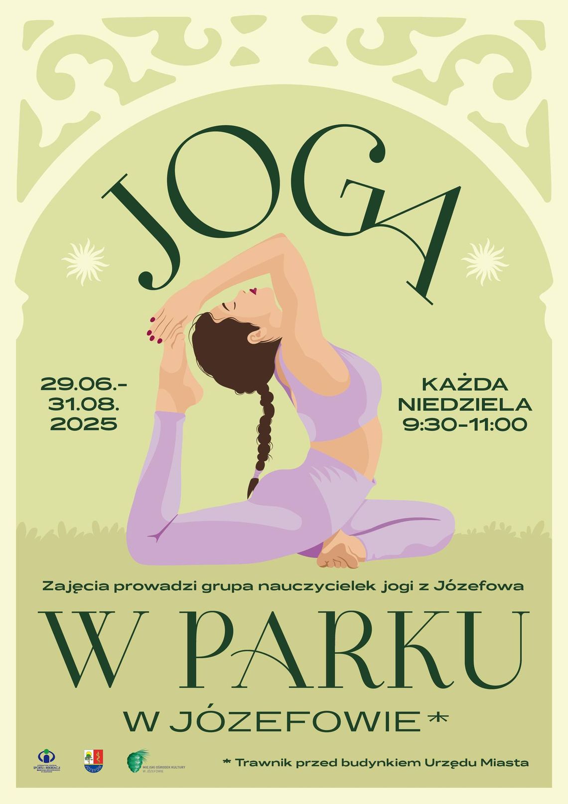 JOGA W PARKU W JÓZEFOWIE JOGA W PARKU W JÓZEFOWIE