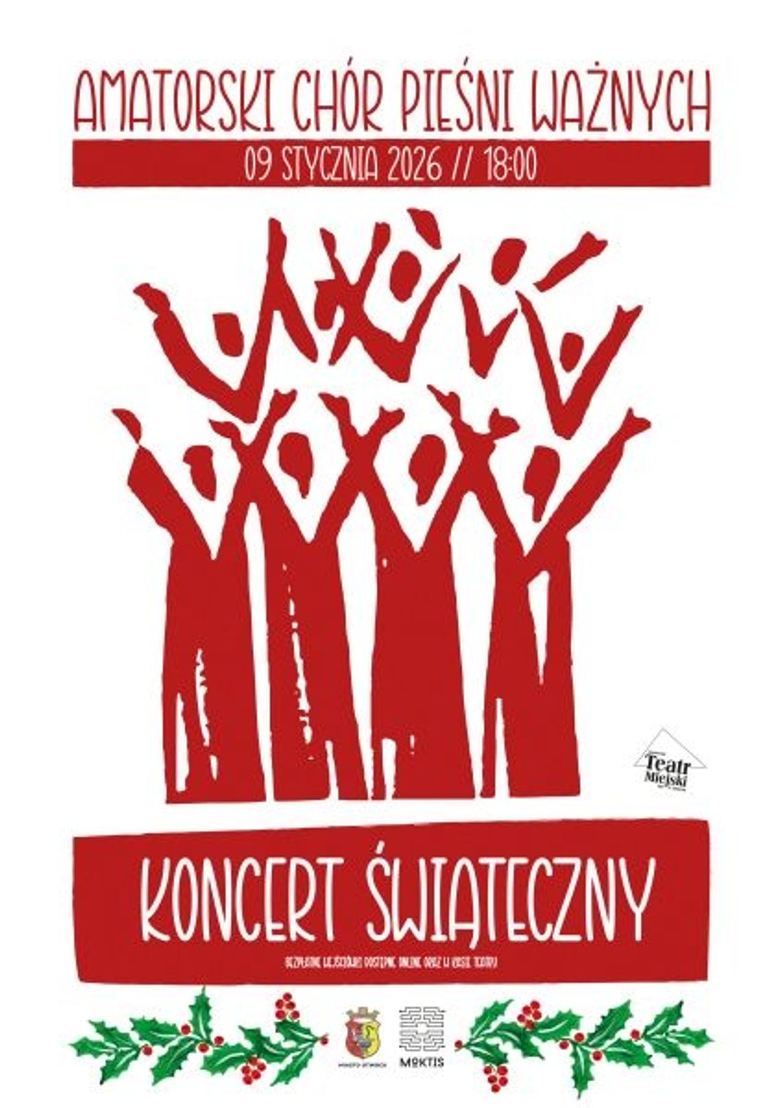 KONCERT AMATORSKIEGO CHÓRU PIEŚNI WAŻNYCH - ŚWIĄTECZNY KONCERT