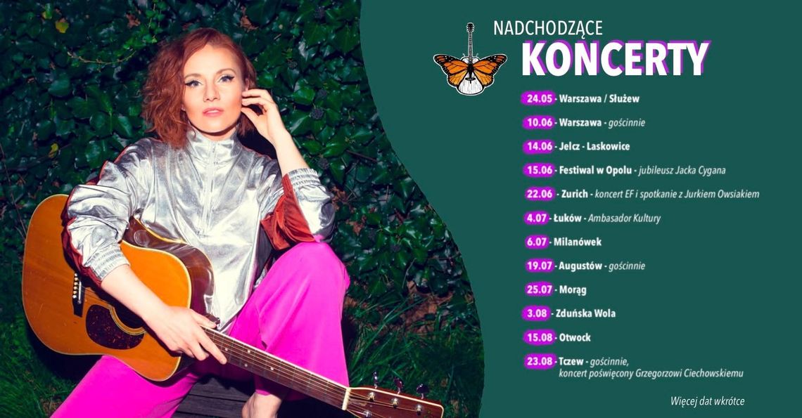 Koncert Eweliny Flinty podczas Nocy Wolności w Otwocku Koncert Eweliny Flinty podczas Nocy Wolności w Otwocku