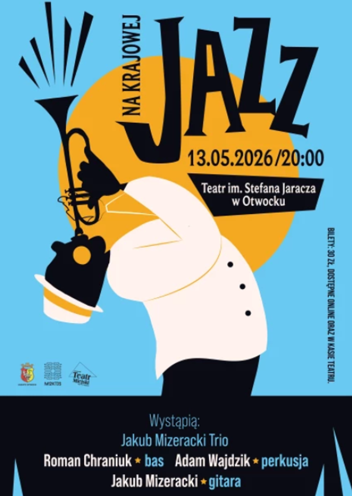 Koncert Jazz na Krajowej - Jakub Mizeracki Trio