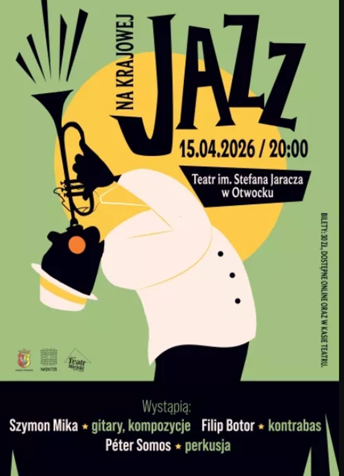 KONCERT: JAZZ NA KRAJOWEJ - SZYMON MIKA TRIO