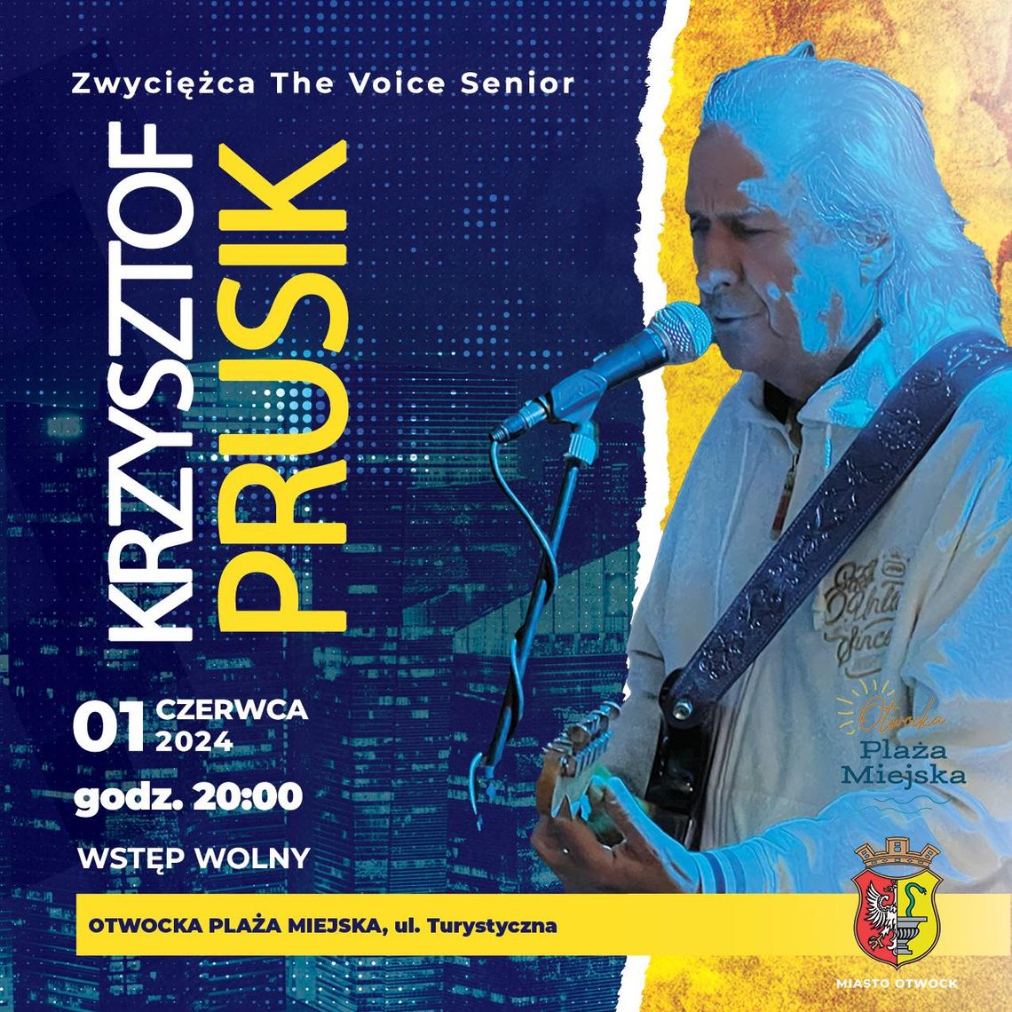 KONCERT - Krzysztof Prusik - zwycięzca III edycji The Voice Senior KONCERT - Krzysztof Prusik - zwycięzca III edycji The Voice Senior