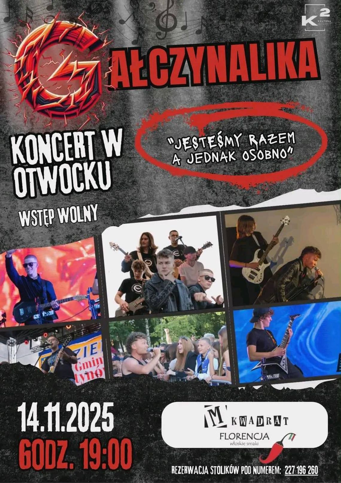 Koncert zespołu Gałczynalika w M-Kwadrat Koncert zespołu Gałczynalika w M-Kwadrat