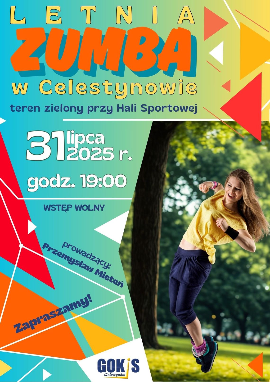 LETNIA ZUMBA W CELESTYNOWIE