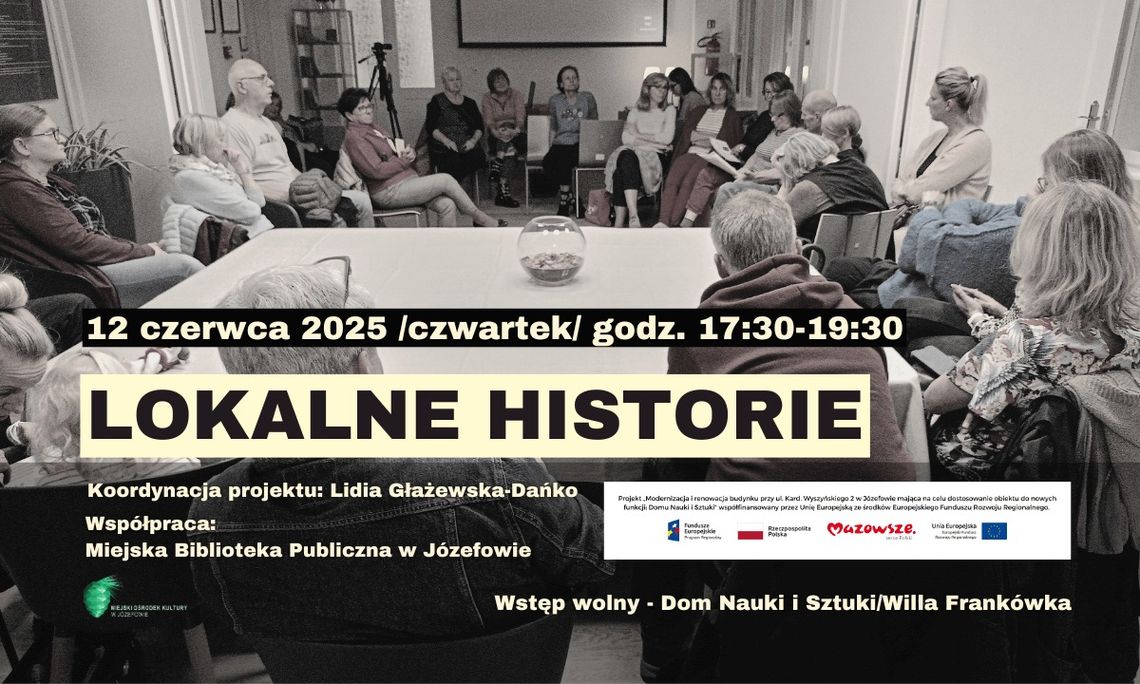 Lokalne Historie - spotkania wokół historii miasta Lokalne Historie - spotkania wokół historii miasta