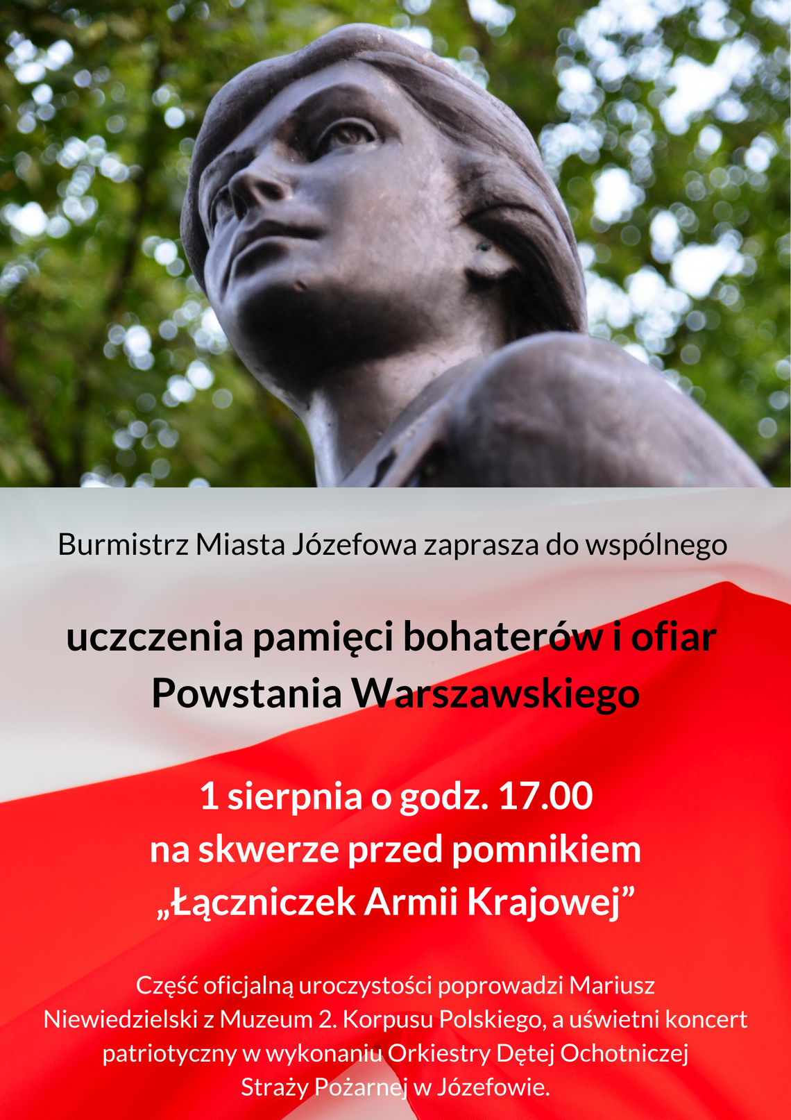 Obchody 80. rocznicy Powstania Warszawskiego w Józefowie Obchody 80. rocznicy Powstania Warszawskiego w Józefowie