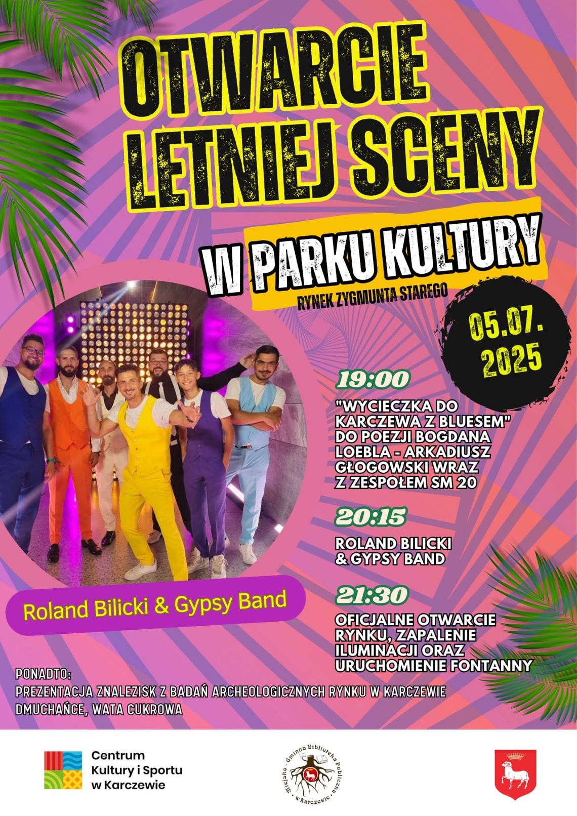 OTWARCIE LETNIEJ SCENY W PARKU KULTURY w Karczewie OTWARCIE LETNIEJ SCENY W PARKU KULTURY w Karczewie