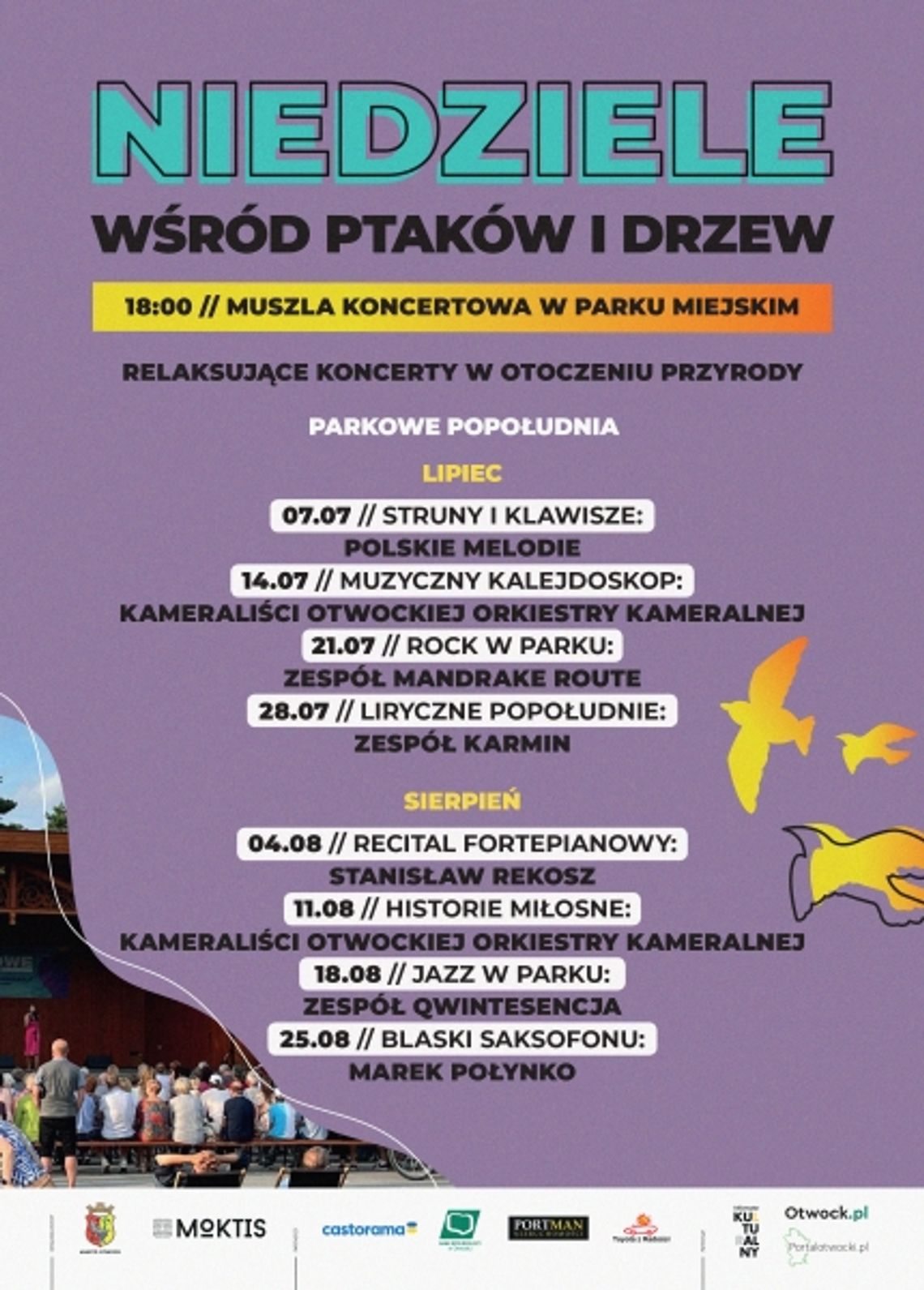 PARKOWE POPOŁUDNIA - WŚRÓD PTAKÓW I DRZEW - STRUNY I KLAWISZE: POLSKIE MELODIE PARKOWE POPOŁUDNIA - WŚRÓD PTAKÓW I DRZEW - STRUNY I KLAWISZE: POLSKIE MELODIE