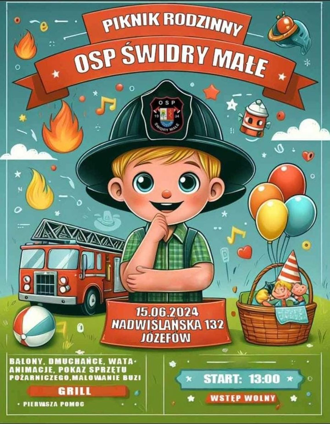 PIKNIK RODZINNY - OSP ŚWIDRY MAŁE PIKNIK RODZINNY - OSP ŚWIDRY MAŁE