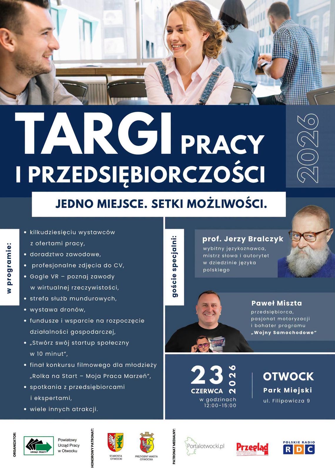 Plenerowe Targi Pracy i Przedsiębiorczości w Otwocku Plenerowe Targi Pracy i Przedsiębiorczości w Otwocku