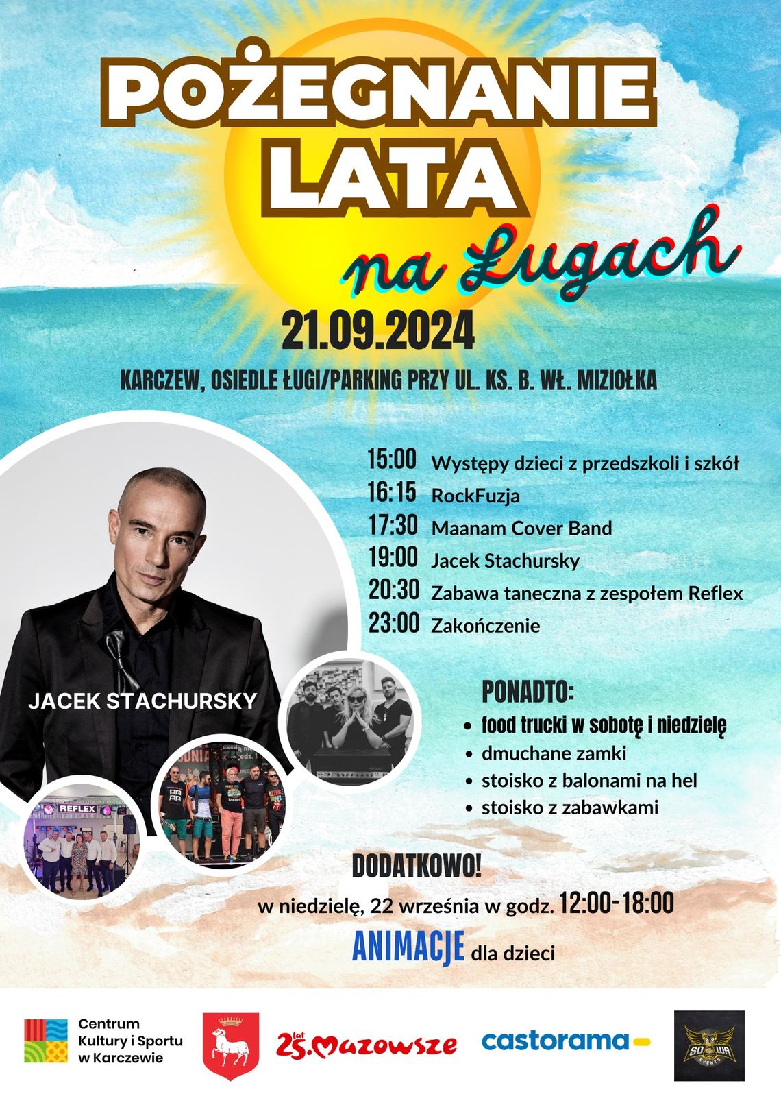 Pożegnanie Lata na Ługach i koncert Jacka Stachurskyego Pożegnanie Lata na Ługach i koncert Jacka Stachurskyego