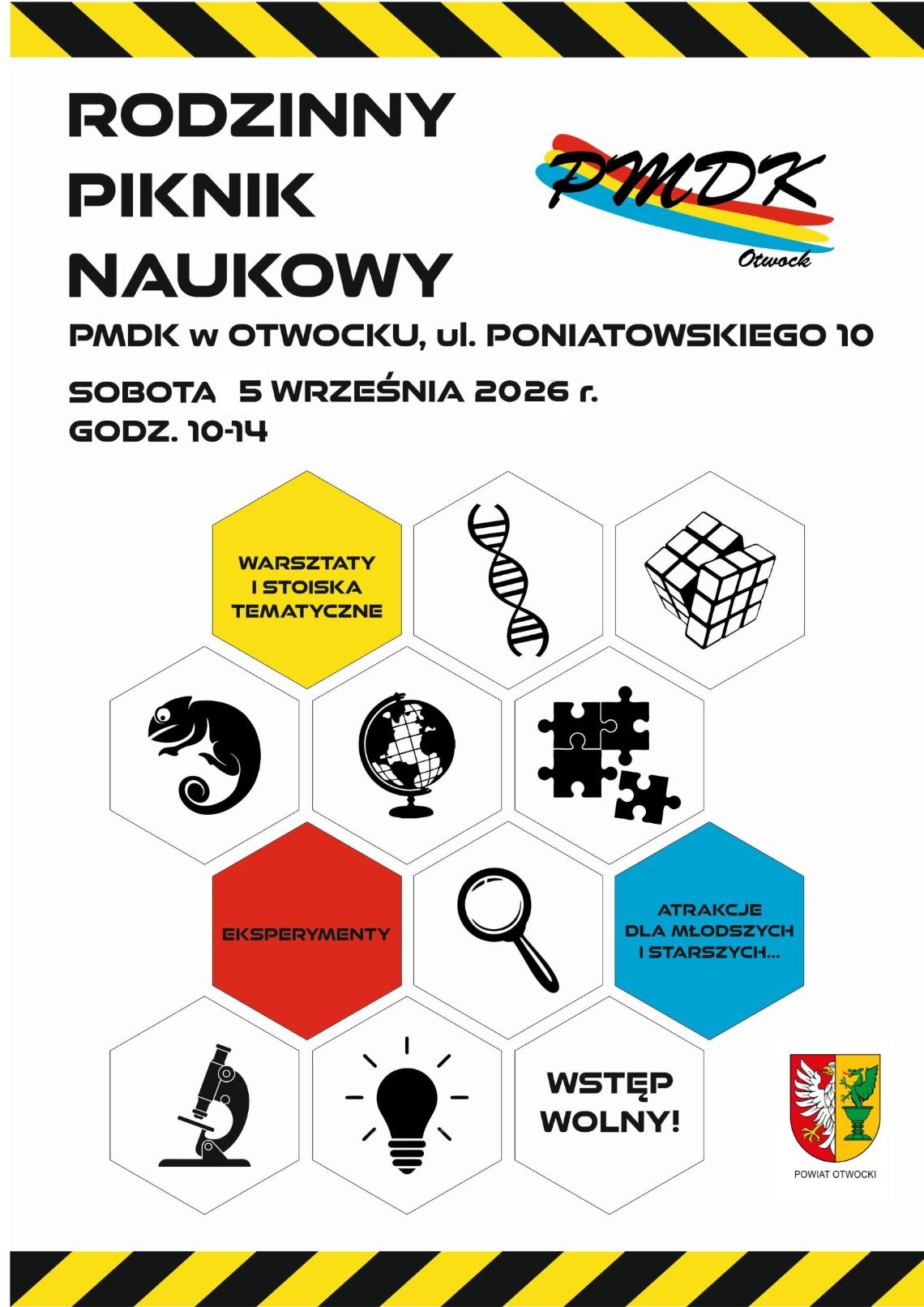 Rodzinny Piknik Naukowy w Powiatowym Młodzieżowym Domu Kultury w Otwocku Rodzinny Piknik Naukowy w Powiatowym Młodzieżowym Domu Kultury w Otwocku