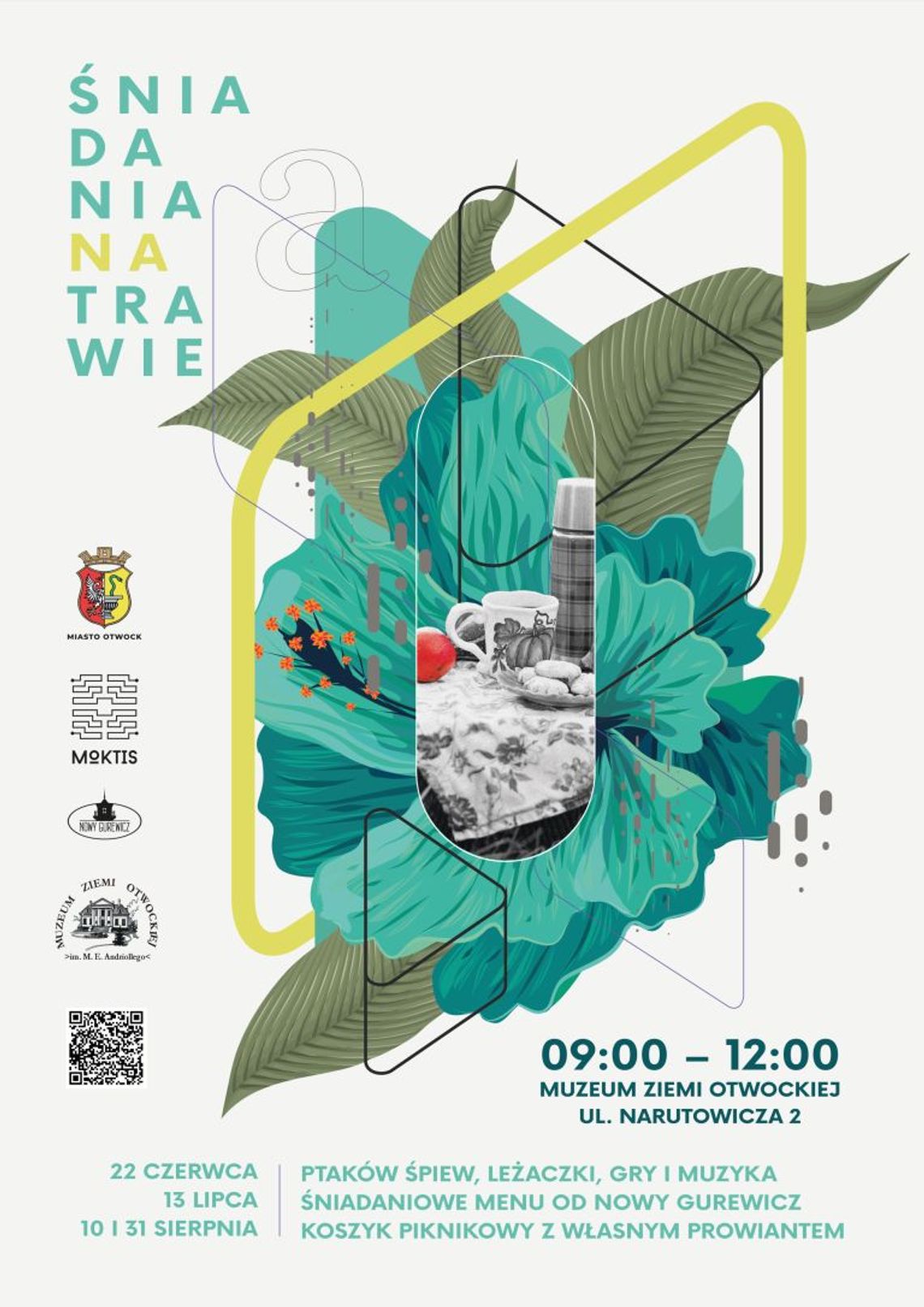 Śniadania na trawie na terenie Muzeum Ziemi Otwockiej Śniadania na trawie na terenie Muzeum Ziemi Otwockiej