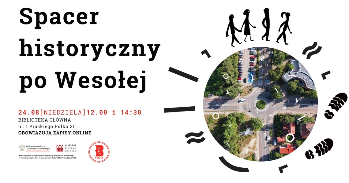 Spacer historyczny po Wesołej z Maciejem Piwowarczukiem Spacer historyczny po Wesołej z Maciejem Piwowarczukiem