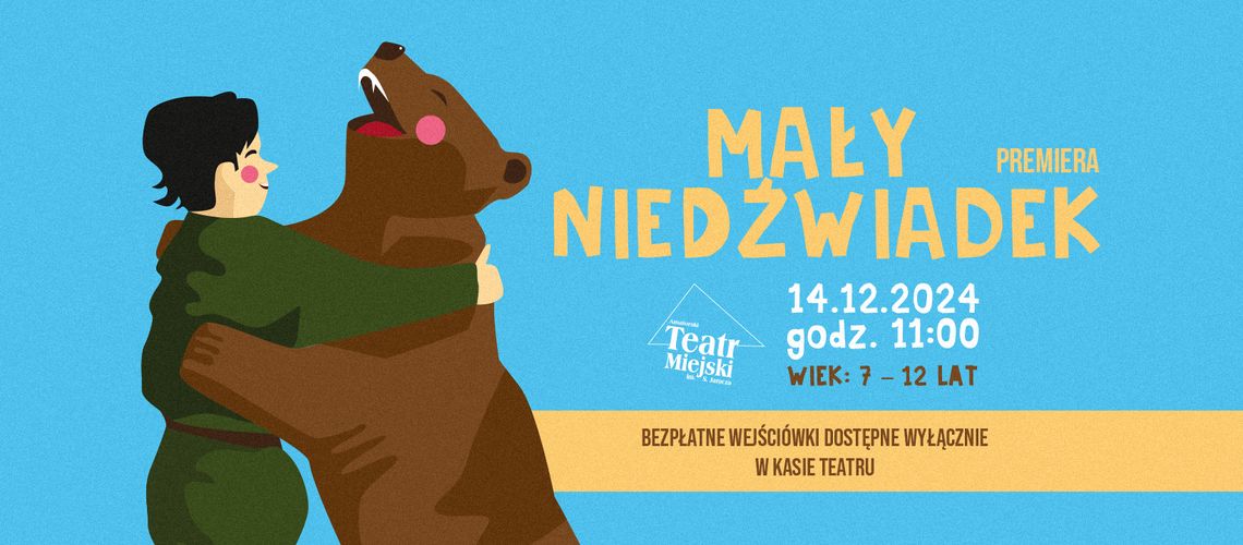 Spektakl dla dzieci (stand up) - Mały Niedźwiadek Spektakl dla dzieci (stand up) - Mały Niedźwiadek