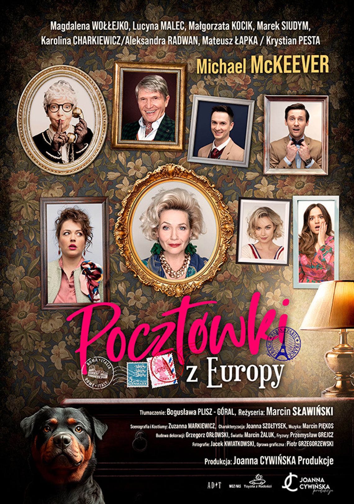 Spektakl "Pocztówki z Europy" w Teatrze Jaracza Spektakl "Pocztówki z Europy" w Teatrze Jaracza
