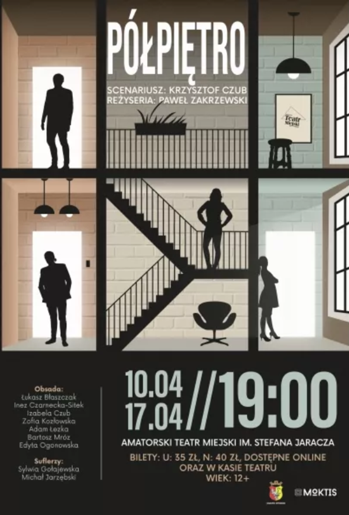 Spektakl "Półpiętro" [10 kwietnia]