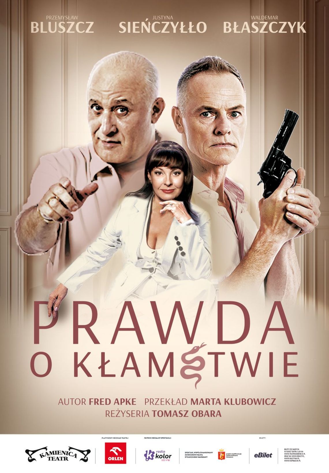 Spektakl "Prawda o kłamstwie" w Teatrze Jaracza Spektakl "Prawda o kłamstwie" w Teatrze Jaracza