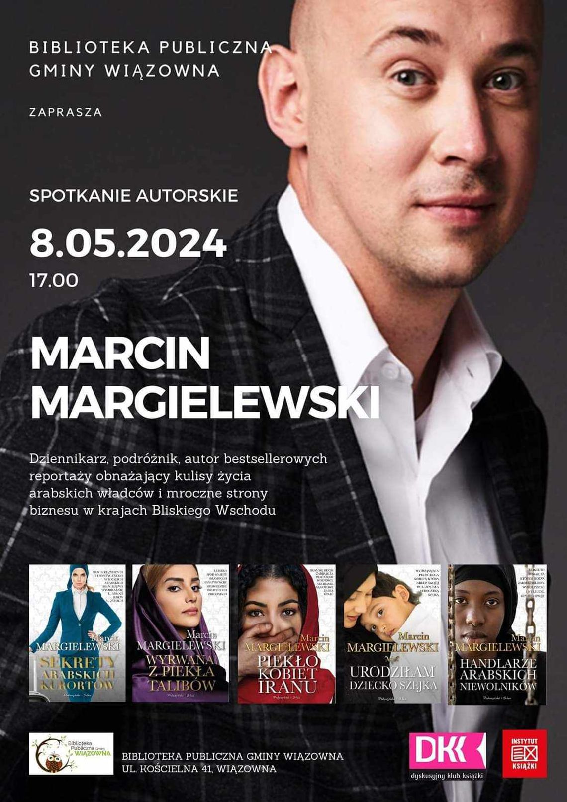 Spotkanie autorskie z Marcinem Margielewskim