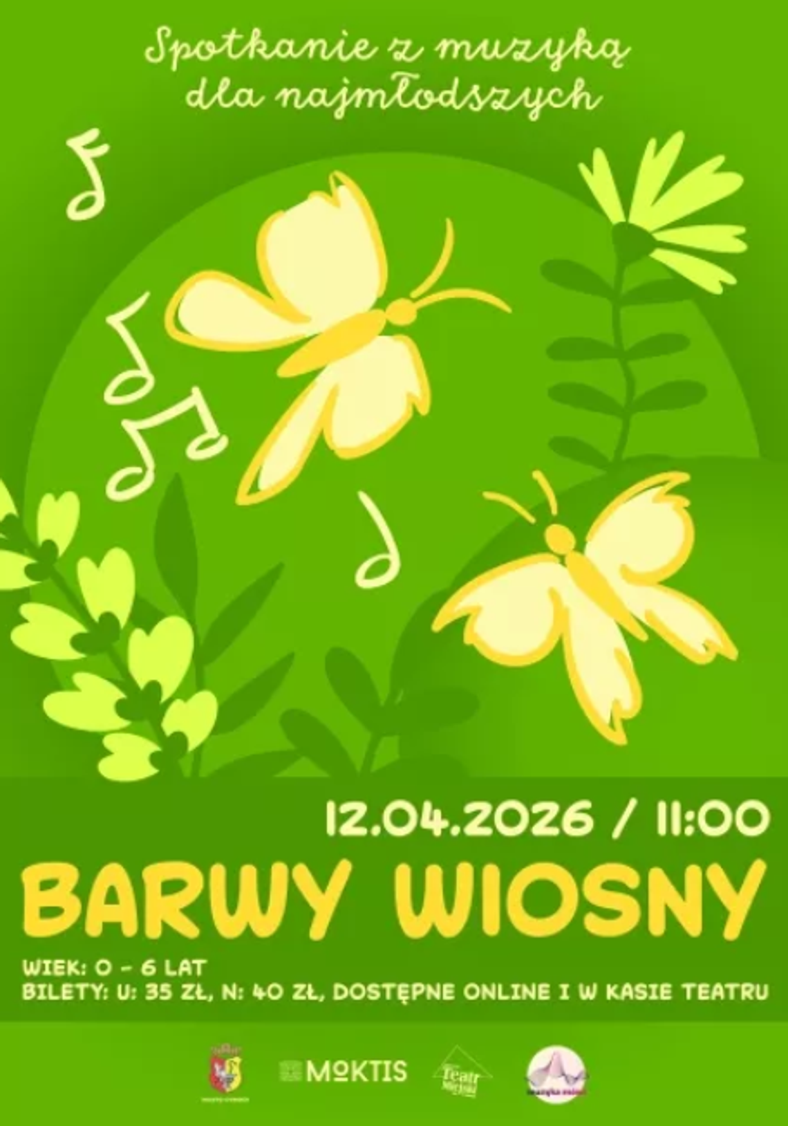 SPOTKANIE Z MUZYKĄ DLA NAJMŁODSZYCH: BARWY WIOSNY SPOTKANIE Z MUZYKĄ DLA NAJMŁODSZYCH: BARWY WIOSNY