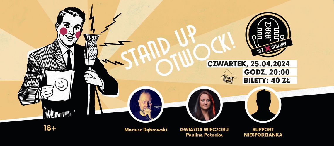 Stand-up Otwock: Jaracz bez cenzury vol. 13 Stand-up Otwock: Jaracz bez cenzury vol. 13
