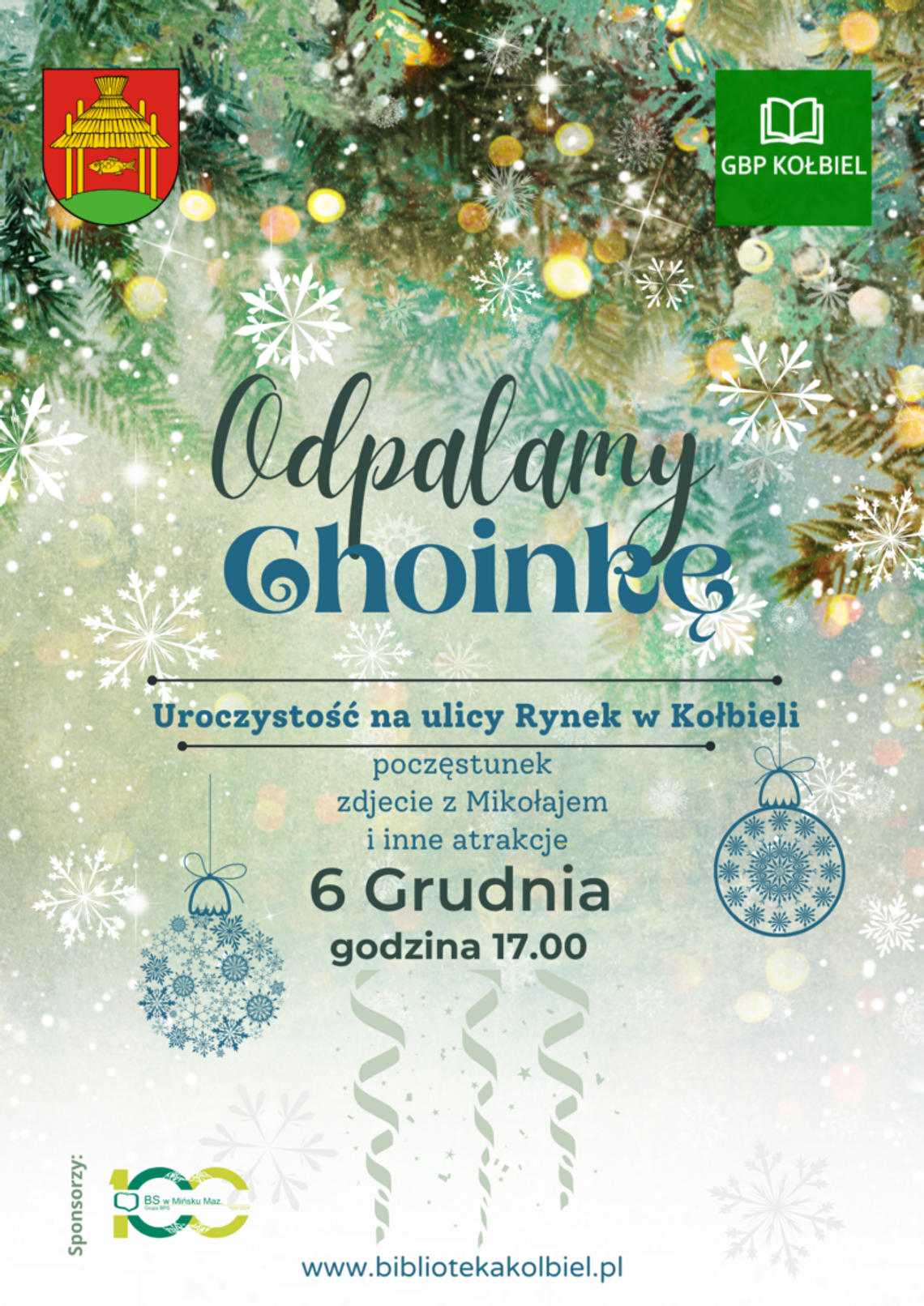 Uroczyste odpalenie choinki Uroczyste odpalenie choinki