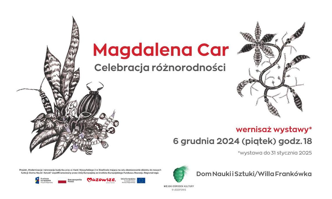 Wernisaż wystawy Magdaleny Car - Celebracja różnorodności