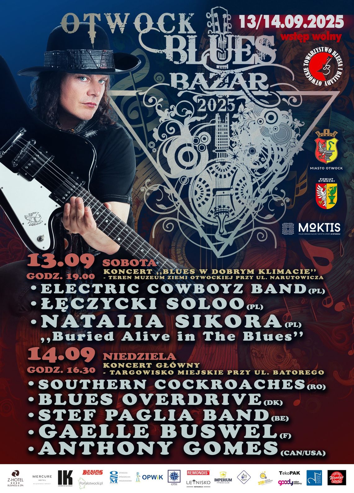 XI edycja OTWOCK BLUES BAZAR 2025 XI edycja OTWOCK BLUES BAZAR 2025