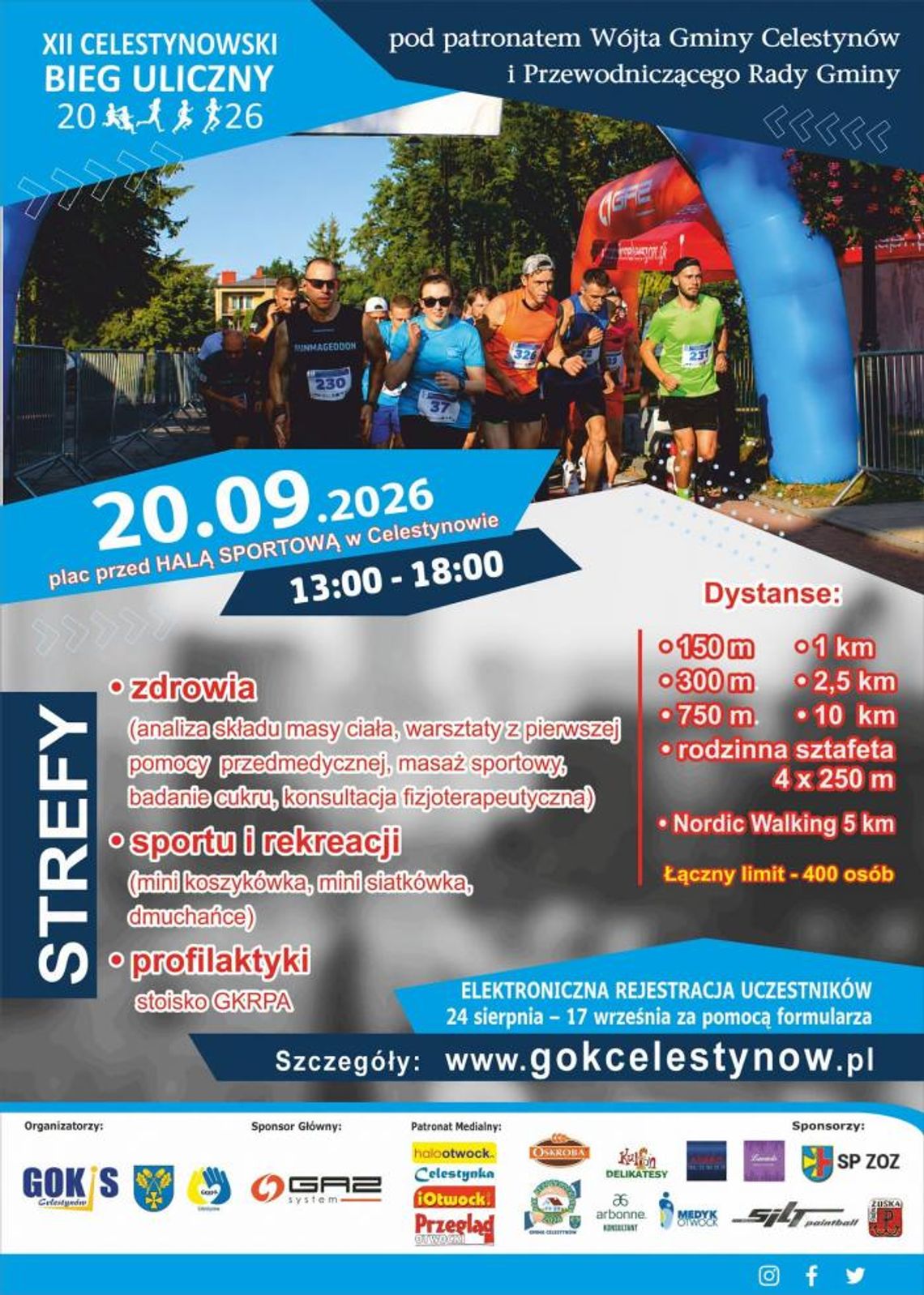 XII Celestynowski Bieg Uliczny XII Celestynowski Bieg Uliczny