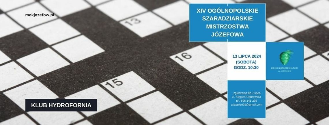 XIV Ogólnopolskie Szaradziarskie Mistrzostwa Józefowa XIV Ogólnopolskie Szaradziarskie Mistrzostwa Józefowa